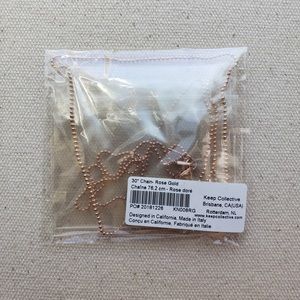 Keep Collective *30” Chain* Rose Gold Retired